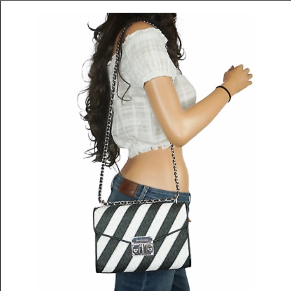 Michael Kors Medium Flap Shoulder Bag - Picture 12 of 14